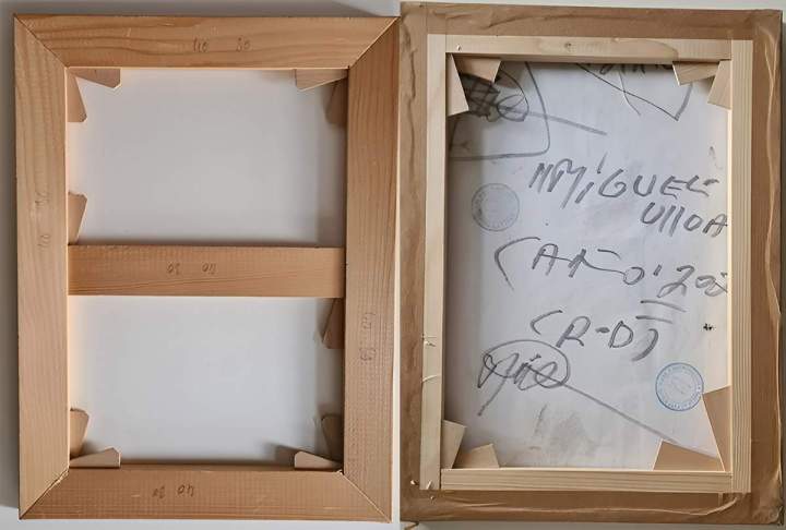 Tendage sur châssis La Ville-du-Bois