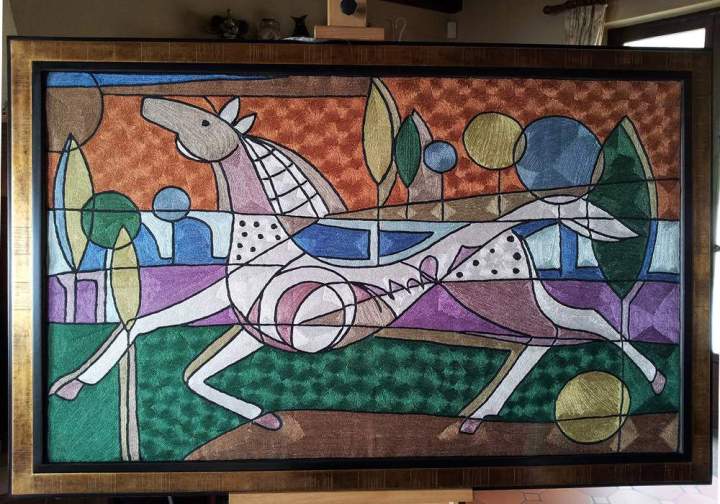 Restauration soignée de cadres anciens et dorés